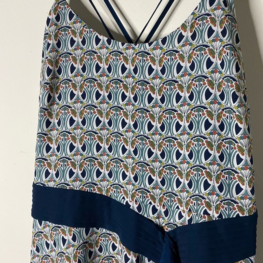 Liberty Of London X Target Blue Mauverina Ruffle Dress View 4